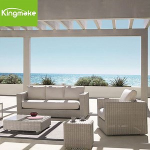 [Hot Item] Elegant Rattan Outdoor Wicker Garden Furniture with Cushions