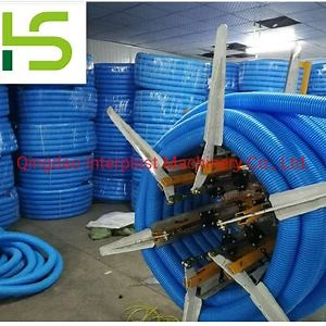 [Hot Item] HDPE Plastic Double Wall Corrugated Culvert Bellow Transportation Coil Pipe Making Machine/Air Ventilation Dwc Extruder