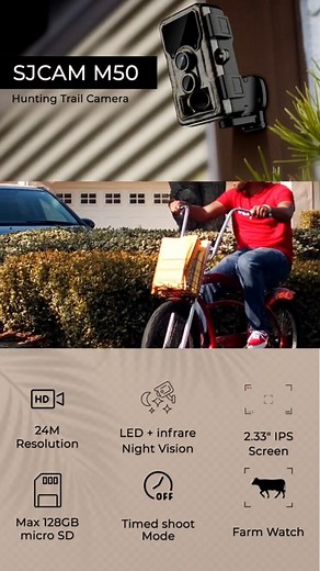 SJCAM M50 - One camera, multiple uses! Shop Now from Amazon or Flipkart! #SJCAMM50 #M50 #Sjcam #sjcamindia #huntingcamera #actioncamera #camera #cinematography #techtrends #techlover #vloggingcamera #techgadget #livethedream #newtech #pocketcamera #smallcamera #gopro #travelcamera #hunting #wildlifephotographer | SJCAM India