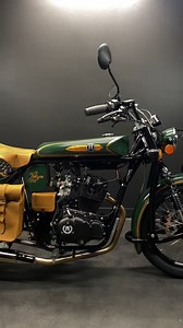 7.7K views · 267 reactions | A video flyover of this stunning 250. Perfect saddle leather. Double copper pin. Feather tank treatment. #motorcycle #vintage #classic #caferacer #handcrafted #motorcyclesofinstagram #custommade #manufacturing #design #classicmotorcycle #motorcycles #motorcyclelife #vintagestyle #custom | Janus Motorcycles | Facebook