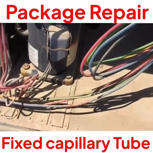 9.7K views · 335 reactions | package unit repair orifice block remove fix capillary tube very useful information | ASR Service Center | Facebook