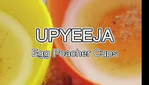 YEEJA Egg Poacher Perfect Poached Egg Maker Poached，Food Grade Non Stick Silicone Egg Poaching Cup for Microwave or Stovetop Egg Poaching, with Extra Silicone Oil Brush，Pack of 4