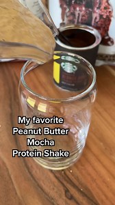 13K views · 288 reactions | Peanut Butter Mocha Protein Shake Recipe: https://thedashleyskitchen.com/peanut-butter-mocha-protein-shake/ Peanut butter and chocolate blended with a rich golden roast makes this drink smooth and delicious. Full of flavor, protein and a built-in energy boost, it is the perfect way to add pep to your step! | The Dashley's Kitchen | Facebook
