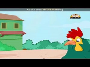 Cock Crows with Lyrics - Nursery Rhyme‬
