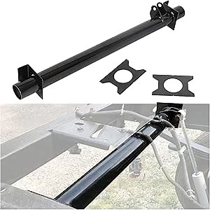 ECOTRIC Rear Upper Shock Mount Crossmember Compatible With 1999-2006 Chevy Silverado & GMC Sierra 1500 2500 Fuel Tank Support Crossmember