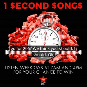 Sometimes you just have to sing it through 😂 It worked for Tania, and she scored herself $309 with Magz & Mandy! Your next chance to play is Monday morning at 7AM on the Ace Burpee Show! | Virgin Radio Winnipeg