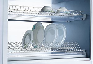 [Hot Item] Metal Organizer Shelf 2 Tier Double Layer Kitchen Cabinet Bowl Storage Dish Drying Basket