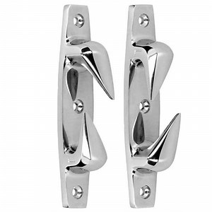 [Hot Item] Heavy Duty 316 Stainless Steel Boat Fairlead Cleat Chock Mooring Cleat Car Accessories Premium-Pair