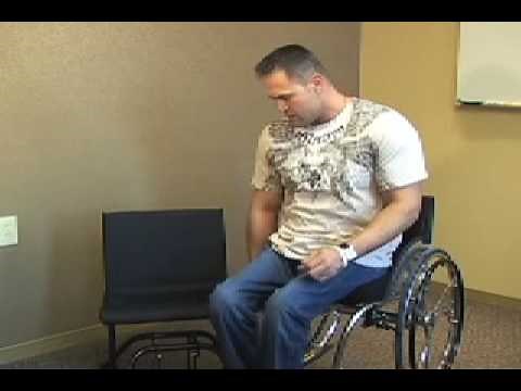 IntimateRider transferring from wheelchair