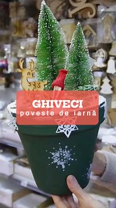 🎄 Ghiveci - Poveste de Iarnă 🎄 Transformă un simplu ghiveci ceramic într-o adevărată poveste de iarnă! 🌟 În acest video, vei vedea cum vopsim ghiveciul într-un verde festiv, adăugăm fulgi de zăpadă cu ajutorul unui șablon și decorăm cu miniaturi adorabile: căsuțe, reni și brăduți. Totul completat cu pastă de zăpadă pentru un efect magic! ❄️ 📦 Comandă materialele necesare din magazinul nostru: galeriacreativ.ro 🛒 _____ #decoratiunicraciun #crafting #diychristmas #diy #handmade | Galeria Crea