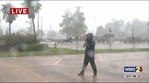 WBRZ meteorologist, photographer details Morgan City during, after Hurricane Francine's landfall