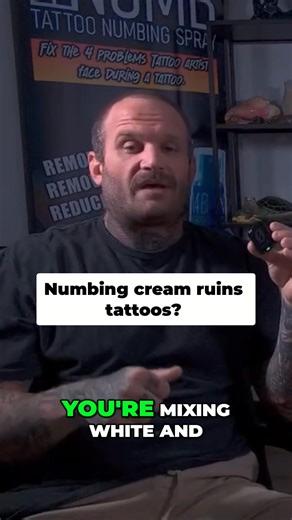 Does tattoo numbing cream mess up a tattoo? Not exactly—but it can change how color looks. Numbing cream doesn’t ruin tattoo designs. The difference comes from how epinephrine works in creams. Epinephrine constricts blood vessels and can pull the white filler base of the cream deeper into the skin’s pores. When tattoo pigment is packed into those same pores, it can mix slightly with that white filler, which may reduce color saturation by roughly 10%. This is why healed tattoos done with heavy cr