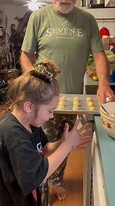 Cold weather Monday is for sugar cookie making with Foster and Gramps 🩷🩷 | Debbie Green Tyra