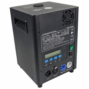 [Hot Item] Wedding Effect Sparkler Machine Fireworks DMX Remote Fire Works 600W Cold Spark Machines