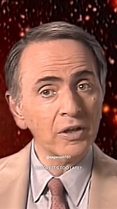 Carl Sagan ; Cosmos "The Fate of Humanity" (Cosmos Update 1990) ❤☮🌎🔭 #carlsagan #cosmos #science #spaceexploration #humanity #technology #history | Saganism