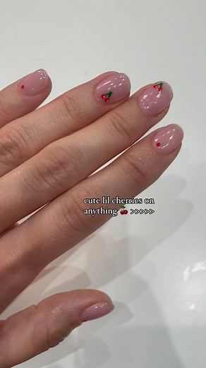 8.5K views | obsessed  cherries on cakes and cherries on my nails  ty @chelsey_marie_taylor 懶懶 | Finch Bakery | Facebook