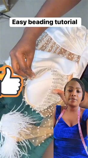 Easy beading tutorial. She makes beading very simple to learn #viralreelsfb #fashioninspo #fashioninspiration #beads | T&T Fashion Empire