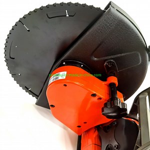 [Hot Item] Sentway H372 350mm Diametro Breve Periodo di Consegna Alta Efficienza Lavorativa Strada in Legno Incisione Piatta Disco Motosega a Benzina