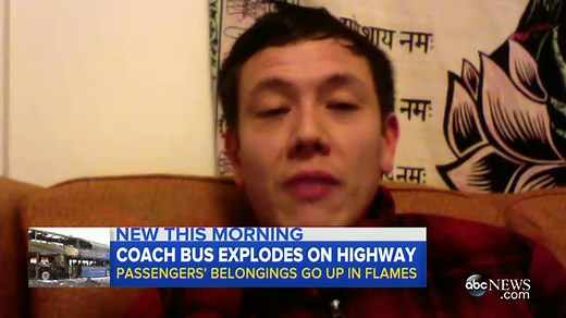 Megabus Catches Fire, Explodes on Illinois Highway