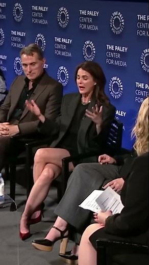 Keri Russell double crossed legs