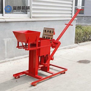 [Hot Item] Press Manual Qmr2-40 Clay Mud Ground Compressed Soil with Cement Bricks Machine