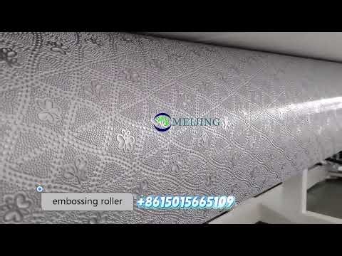 Embossed toilet paper roll machine from Meijing Machinery