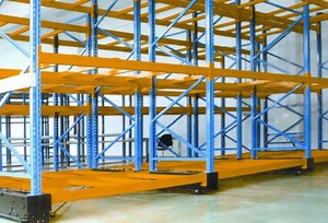 [Hot Item] Electrical Movable Heavy Duty Pallet Rack/Electricity Mobile Racking System for Warehouse Pallet Storage