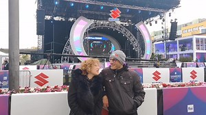 1.2K views |  Direttamente dal Suzuki Stage di Piazza Colombo a Sanremo...  Per il gruppo barcellonese Atmosfera Blu, Giuseppe Santamaria e Anna Lanza salutano i lettori e gli amici di 98zero #atnosferablu #Sanremo2023 | 98zero.com | Facebook