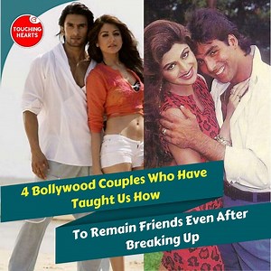 73K views · 195 reactions | 4 Bollywood Couples Who Have Taught Us How To Remain Friends Even After Breaking Up | Touching Hearts | Facebook