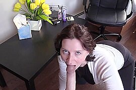 Bettie Bondage - Free Use Office Step mom Deepthroats Dick