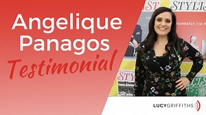 Angelique Panagos is such a brilliantly talented nutritionist and all-round lovely person! She and I started working together about 18 months ago and we've filmed lots of lovely events together. | Lucy Griffiths