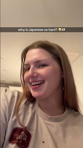 Japanese might actually be hard 😭🇯🇵 #日本語 #japanese #languagelearning #sakuraspeak #67