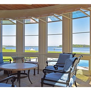 [Hot Item] Aluminium Tempered Glass Bifolding Windows Horizontal Folding Local Window Aluminium Bifold Window Balcony Window