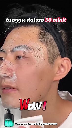 Easy to use and affordable, essential for facial cleansing-Mancodes#facial