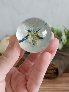 Hand Poured Resin Magnet, Dried Flower - Etsy
