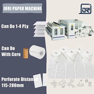 [Hot Item] Automatic Toilet Paper Roll Perforated Bathroom Embossed Rewinding Making Machine