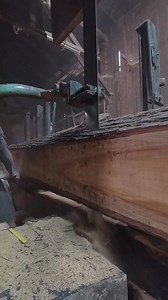 36K views · 314 reactions | long huge log sawmill process | Sawmill & Woodworking | Facebook