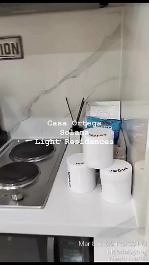 Casa Ortega Solana in Light Residences is a 1-BR condo unit in Mandaluyong. This Stunning Modern Smart Home is equipped with Amazon Alexa and PS5. It is professionally designed in a neutral palette for a timeless elegance for a relaxing stay. Airbnb bookings only: www.airbnb.com/h/casaortega-light #casaortegaluxuryvacationhomes #casaortegalight #casaortegaprimera #casaortegasolana #SMLightResidences #airbnbsuperhost #staycationphilippines #interiordesign #LightResidences #StaycationManila #Stayc