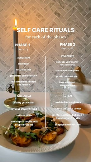 What’s happening in each phase 👇👇 🔄 Menstrual Phase (Days 1-5): This phase starts with day one of bleeding, marking the beginning of a new cycle. It involves the shedding of the uterine lining, lasts 3-7 days, and is characterized by low levels of estrogen and progesterone. This can lead to decreased energy, mood changes, and possible pain or discomfort due to uterine contractions—but taking it easy and nourishing your body (hello, seed cycling!) can help with these symptoms. 🔄 Follicular Ph