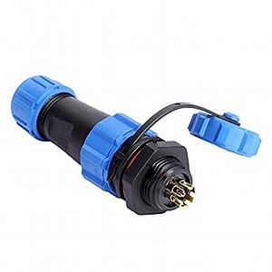 Amazon.com: Aviation Plug, IP68 SP13 2Pin/3Pin/4Pin/5Pin/6Pin/7Pin/9Pin Waterproof Aviation Plug Socket Connector(6pin) : Electronics