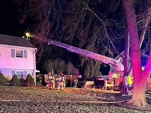 Firefighters Battle Chimney Fire At Hillsborough Home