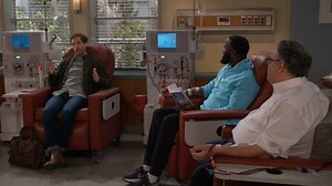 It looks like Drew has got some kidney competition as his donor falls in love with another patient within the dialysis group | B Positive on Comedy Central, DStv Ch122 | Comedy Central Africa
