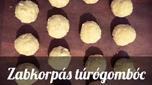 Túrógombóc recept diétásan