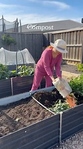 Trench composting is a simple, low-effort method of burying kitchen scraps and garden waste directly in the soil in a trench or hole, letting natural organisms decompose them to enrich the earth for future planting. Sprinkle with Blood and bone fertiliser and water after. #backyardgarden #gardening #foryoupage | Simply Tine