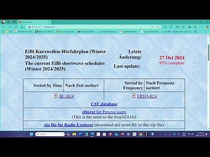 B24 shortwave schedules almost complete on eibispace website