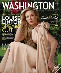 Louise Linton apologizes for being ‘materialistic’ — while wearing a designer ball gown