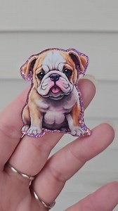 Bulldog Badge Reel, Paperclip Bookmark, Keychain, Phone Socket, or Magnet - Etsy Canada