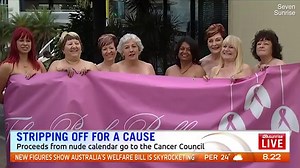 Queensland women strip off in nude calendar for cancer