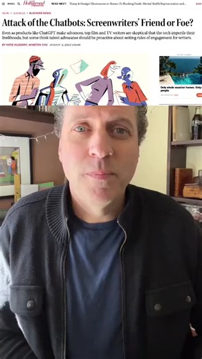 3.9K views · 76 reactions | Is AI Going to Replace Screenwriters? | Michael Jamin | Facebook