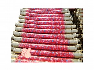 [Hot Item] 125mm Conductive Concrete Pump Pipe Cement Plaster Discharge Rubber Sand Blast Hose ODM